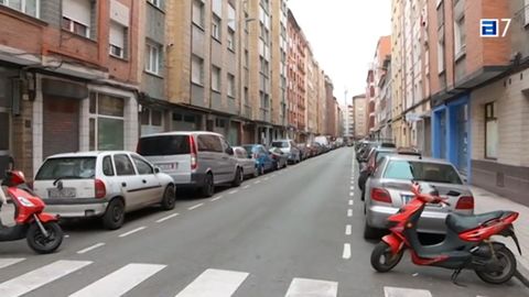 Captura del v�deo de la TPA de la calle Julio, en Gij�n