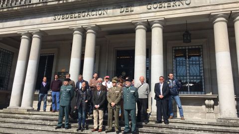 La Subdelegacin de Gobierno de Pontevedra tambin secund las convocatorias 