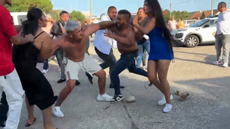 Pelea en Ribeira