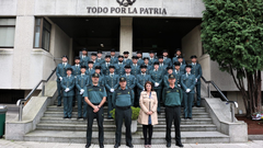 Acto institucional por el da de la patrona de la Guardia Civil