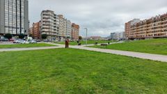 Terrenos del solarón, en Gijón