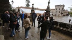 Los asistentes al encuentro de la asociación de los Pueblos Mágicos de España conocieron ayer el casco histórico de Cambados