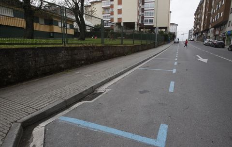 Hay calles, como la Galicia, en las que la ORA apenas tiene uso durante una gran parte del da. 