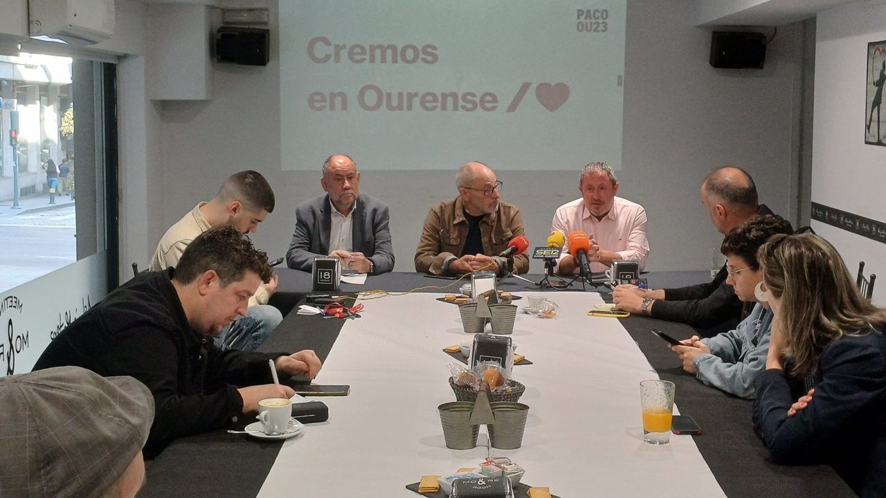 Rueda de prensa del PSOE sobre propuestas culturales.