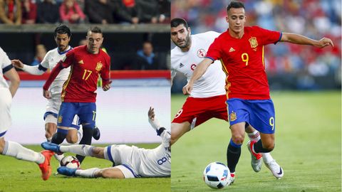 Iago Aspas y Lucas Vzquez