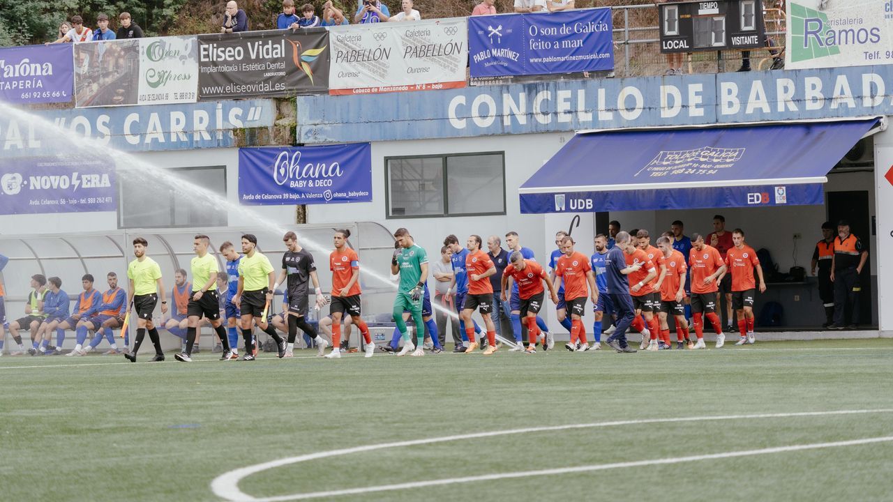 Inicio del derbi