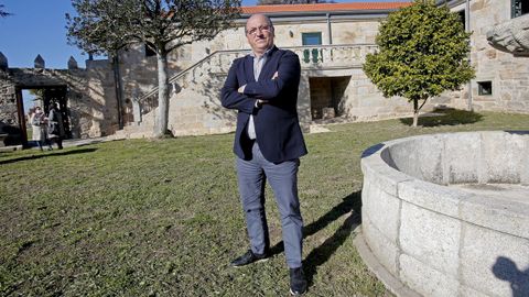 Alfonso Martínez es el presiente del Consorcio de Empresarios Turísticos de Sanxenxo