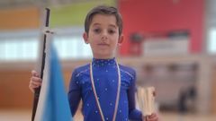Pelayo �lvarez, patinador asturiano