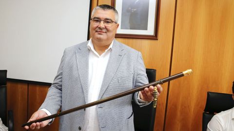 David Castro, alcalde de Ribadumia