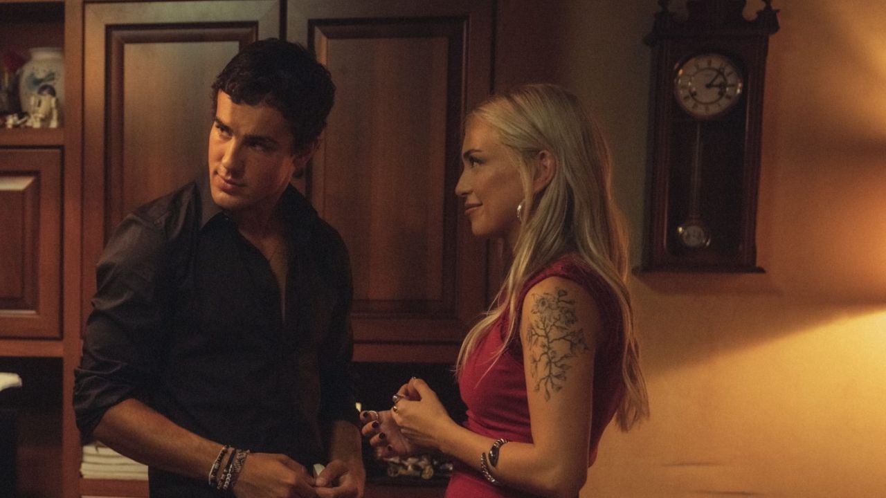 Las pistolas halladas por el matrimonio americano en su casa de Cerdedo, en una imagen tomada por el propio Jones, que es fot&oacute;grafo.