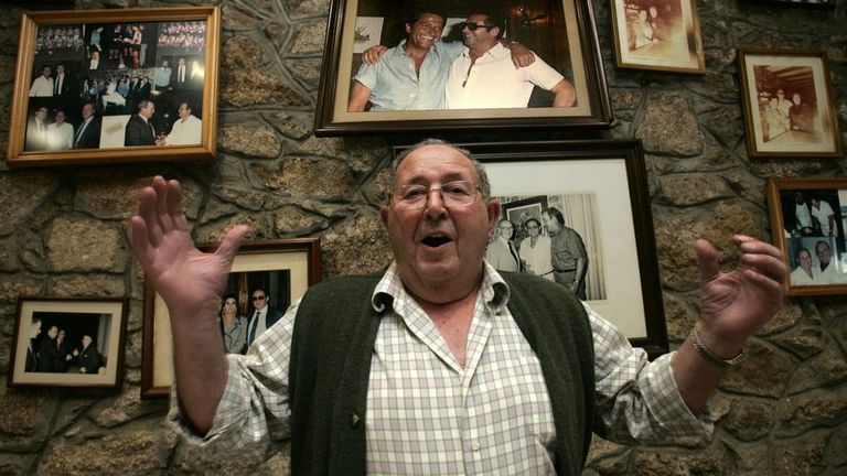 En una imagen de archivo días antes de su jubilación