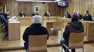 Los proxenetas y sus socios (dos en la sala y dos por videoconferencia), se declararon culpables de un delito de alzamiento de bienes en un juicio celebrado en la Audiencia de Lugo.