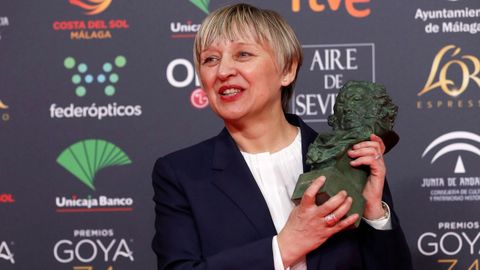 Teresa Font, ganadora del Goya al mejor Montaje por Dolor y Gloria