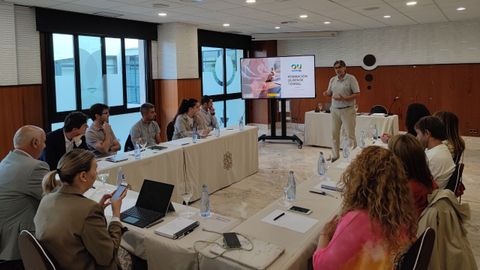 Jornada de trabajo del Inorde en Laias.