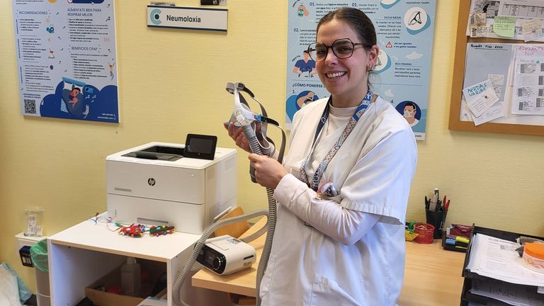 Ventiladores telemonitorizados, ayuda para que enfermos de ELA respiren