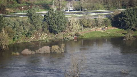 Crecida del Mio en Ourense