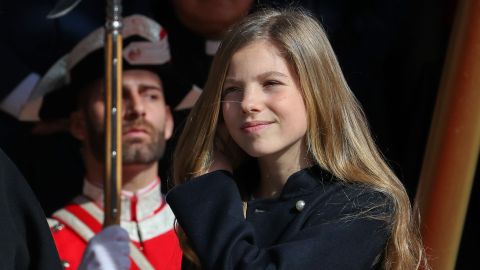 La infanta Sofa en un evento royal.