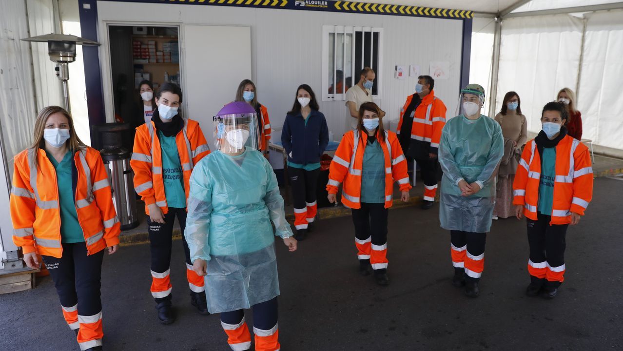 Primer aniversario del servicio autocovid en Santiago.En el Seminario Menor de Santiago cursan actualmente sus estudios de ESO y Bachillerato 48 alumnos