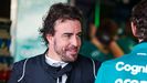 Fernando Alonso .Fernando Alonso en el test de Abu Dabi con Aston Martin.