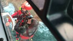 Submarinista rescatado en Oviana
