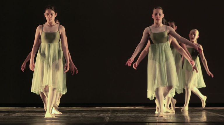 Imagen de archivo de una actuacion de alumnos del Conservatorio de Danza de Lugo