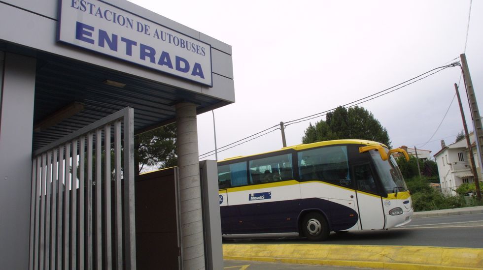 Estacin del autobs en Sanxenxo