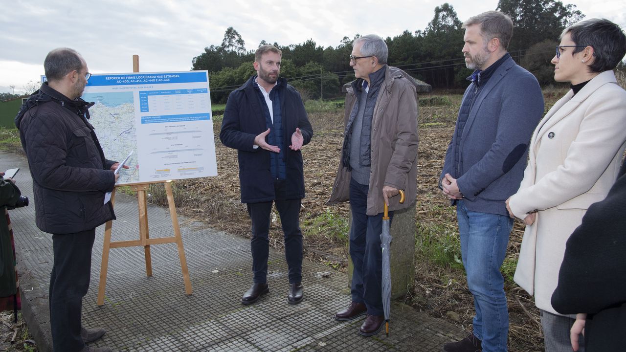 La mejora de dos carreteras de la Xunta en Carballo, en primavera