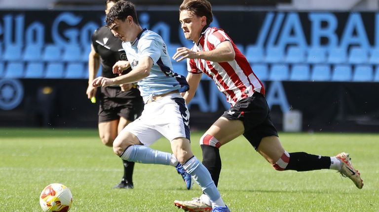 El Celta Fortuna remonta al Bilbao Athletic con dos goles en el descuento (2-1)