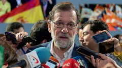 Rajoy: «Manifiesto mi apoyo y el del PP a la presidenta de la Comunidad de Madrid»