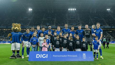Alineaci�n del Real Oviedo ante el Atl�tico de Madrid