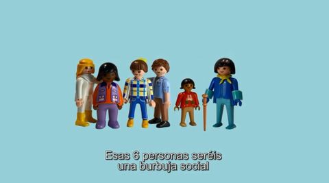 La campa�a del Principado para crear burbujas sociales