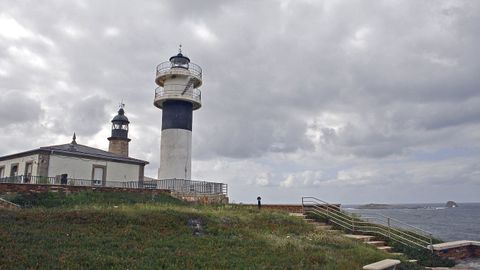 Faro de Punta Atalaia, en San Cibrao