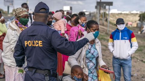 Imagen de Cape Town, en Sudáfrica, que es el páis más afectado por el coronavirus del continente