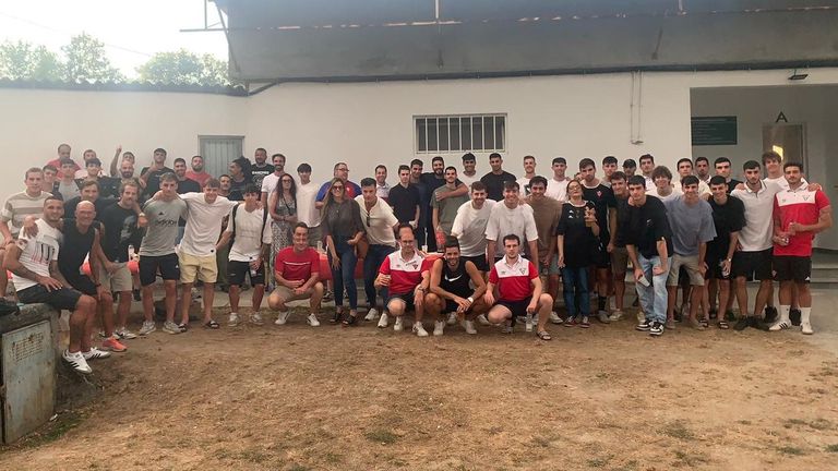 UD Ourense y Unión Ceares celebraron juntos su apuesta por el fútbol popular