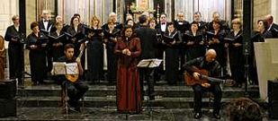 La agrupacin Mio promovi la actuacin musical de anoche en la iglesia de Santa Eufemia.