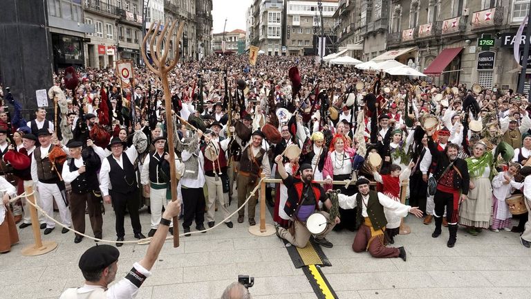 Vigo sigue siendo una gran «romería»