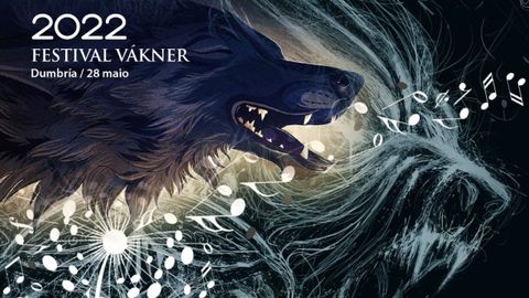 Cartel del Festival Vákner de Dumbría.