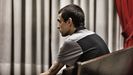 Ismael P. M. en el banquillo de acusados de la Audiencia Provincial de Ourense