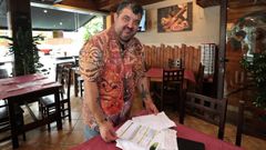 Domingo Gonzlez,conocido hostelero de Viveiro que ahora entra en poltica