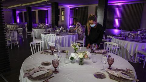 El restaurante Chicolino, en la foto, es uno de los clásicos para las cenas de empresa en Boiro.