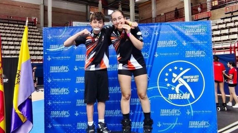 Alexi Ilie Moure y Lorena Parada, medallistas del FSV