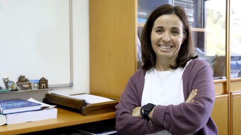 Ana López, coordinadora de la Unidad de Atención Psicológica de la USC