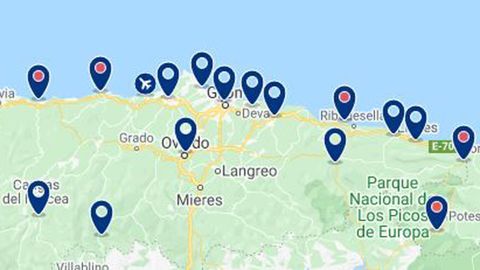 Imagen del mapa de Booking