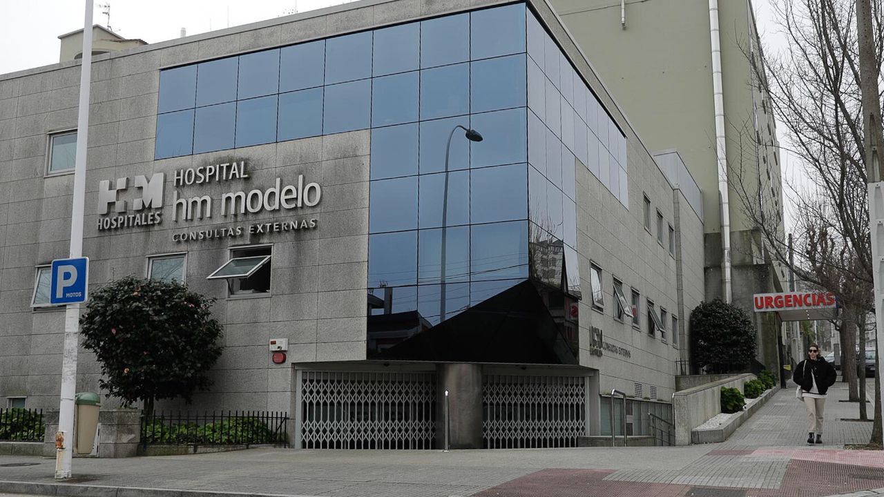 V�deo de las elecciones en Burela, con colas para votar.Edificio del hospital HM Modelo de A Coru�a