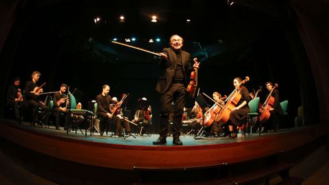 La Orquestra de Cmara Galega, en una imagen de archivo