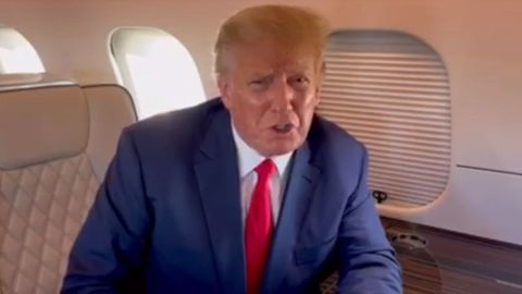 Donald Trump en el vídeo que envió a Vox