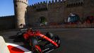 Carlos Sainz.Carlos Sainz en la carrera al sprint del Gran Premio de Azerbaiyán de Fórmula 1