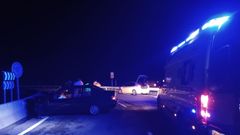 El accidente tuvo lugar en la rotonda de la autova de Celanova