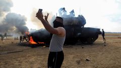 Las duras imágenesde la guerra entre Israel y Gaza