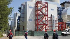 La central trmica de Endesa en As Pontes tiene 1.400 megavatios de potencia